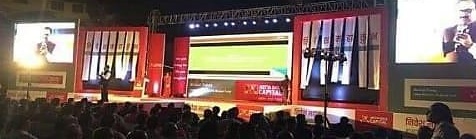 Nivesh Mahakumbh event setting